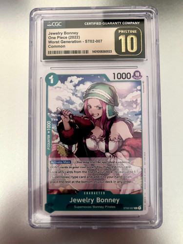 Jewelry Bonney (Tournament Pack Vol. 3 Winner) graded CGC 10 for sale on eBay