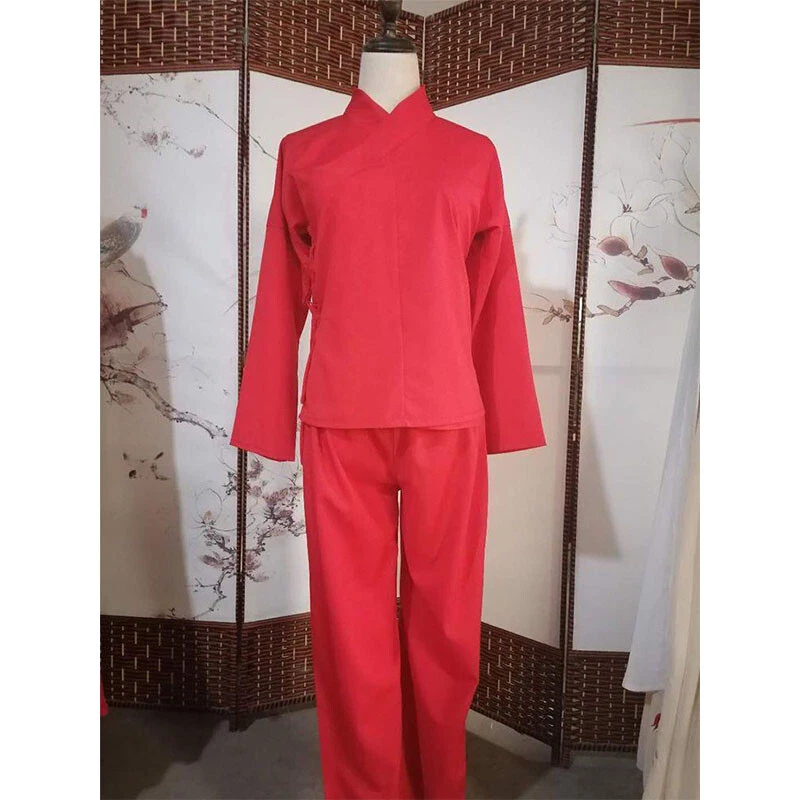 Ropa interior tradicional china Hanfu asiática mujer hombre ropa unisex para parejas Foto 3 de 4