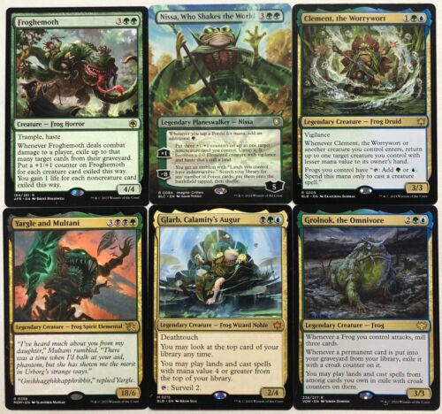 EDH Frog Deck - Commander MTG Magic the Gathering