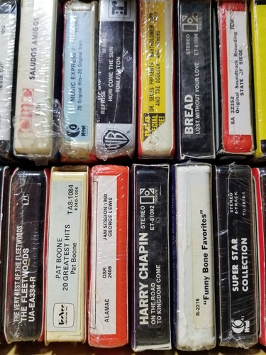 8 tracks possibly NOS Sealed Lot You pick Sold As Is Please read the description - Picture 3 of 111