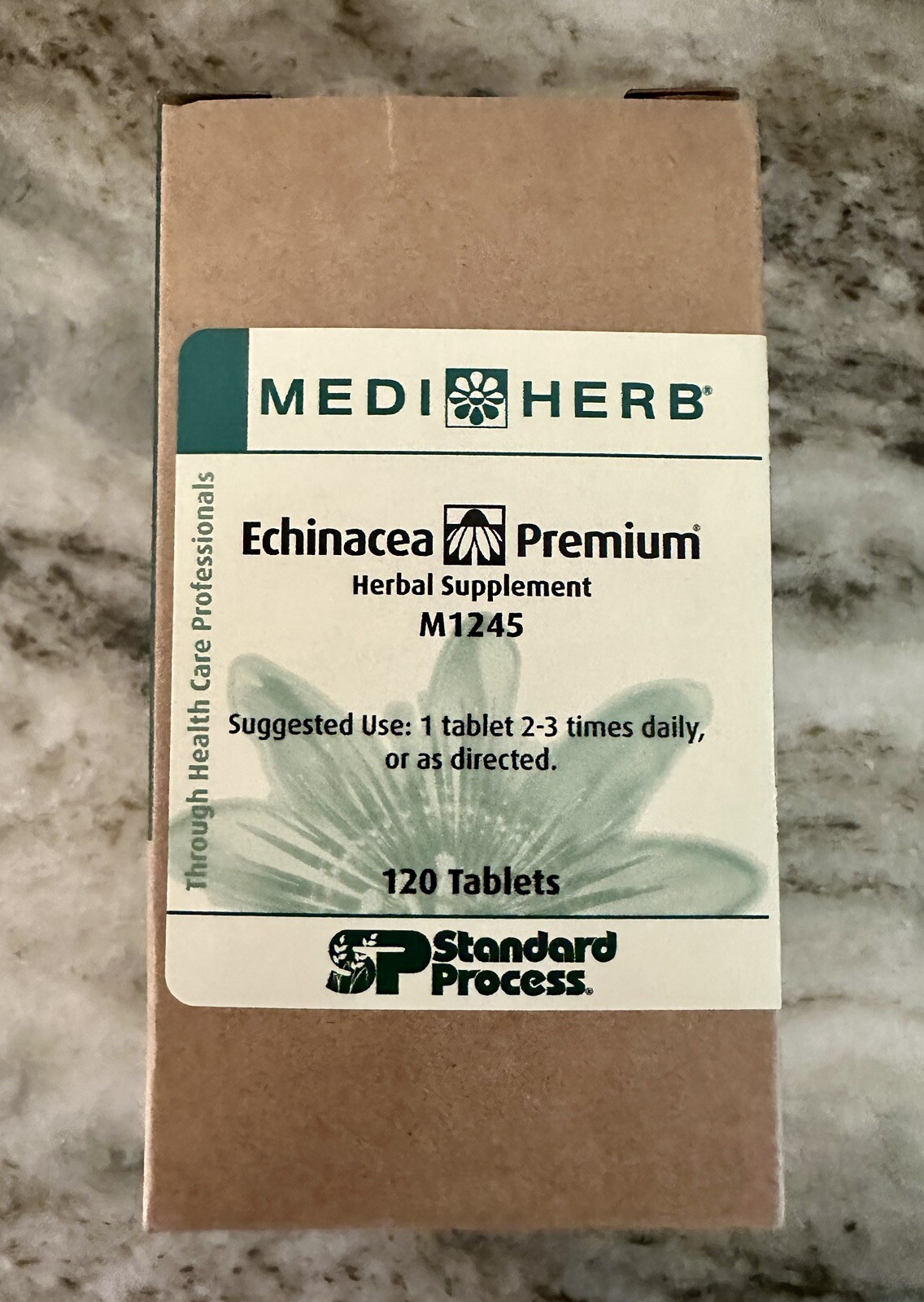 Standard Process Mediherb Echinacea Premium 120 Tablets Exp. 6/2024