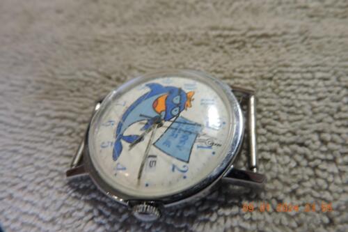 Orologio da polso vintage 1973 Star Kist Tuna Sorry Charlie con data funzionante - Foto 3 di 4