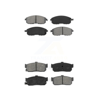 Front Rear Semi-Metallic Brake Pads Kit For Nissan Maxima Infiniti I30 INFINITI