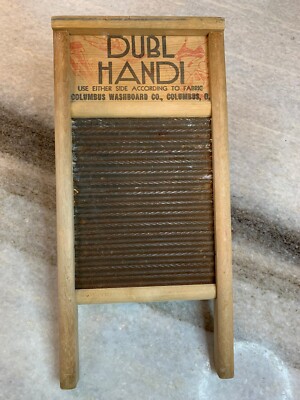DUBL HANDI / ヴィンテージ ウォッシュボード（洗濯板）【sa678】 DUBL HANDI / ヴィンテージ ウォッシュボード（洗濯板）【sa678