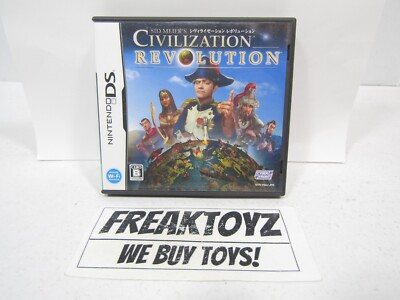 Nintendo DS Sid Meier's Civilization Revolution, NTR-YS6J-JPN Japanese Japan