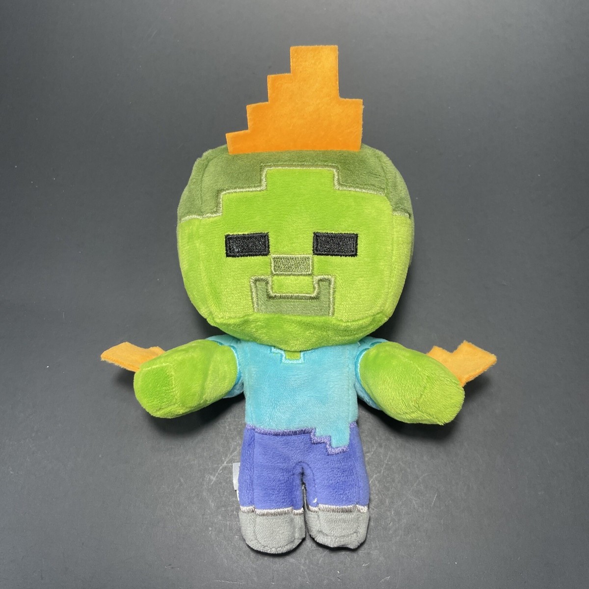 Minecraft Happy Explorer Zombie On Fire 7