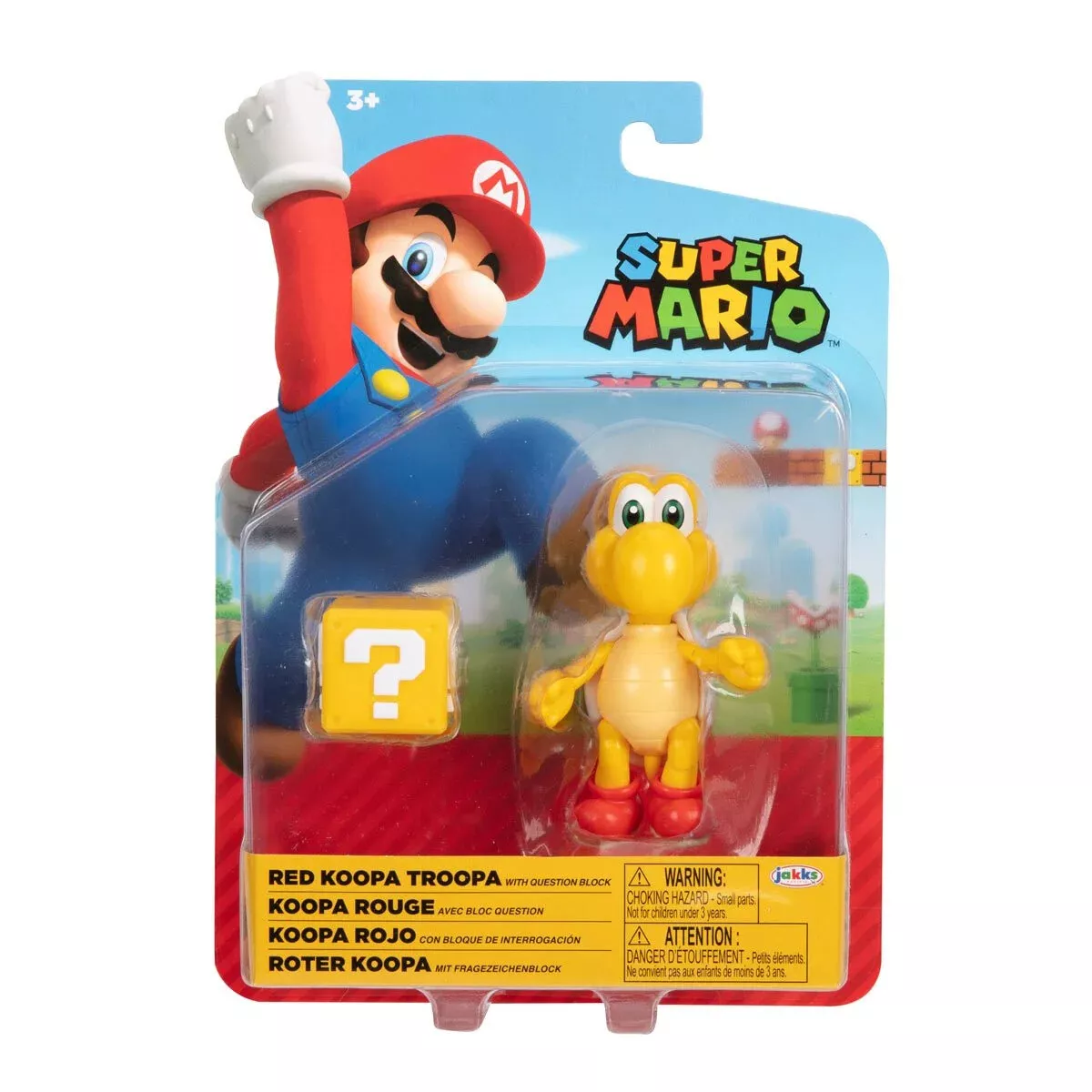 Mario Question Block Bead Figure