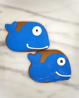 Blue Whale 30g Honey bread Biscuit #839