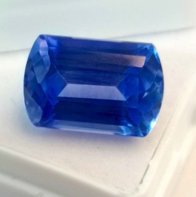 Blue Sapphire Fancy Cushion Cut 11-13 Ct Natural Certified Loose Gemstone RK141