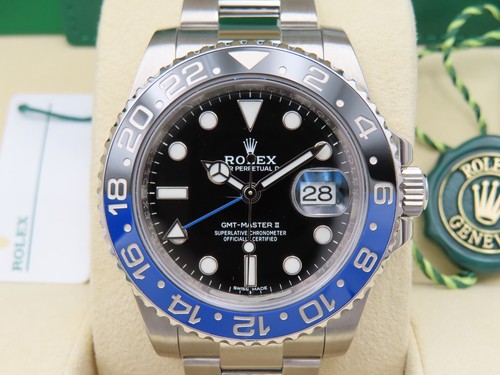 2016 Rolex GMT-Master II 116710BLNR 