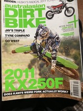 Australasian Dirt Bike Magazine ~ #373 Oct. 2010 KX 250F