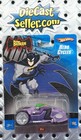 HOT WHEELS HERO CYCLES MOTORCYCLE 2006 BATMAN JOKER PURPLE