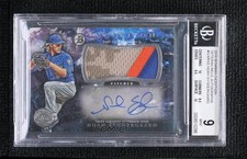 2016 Bowman Inception Veteran Relics 26/25 Noah Syndergaard BGS 9 MINT Auto d4f