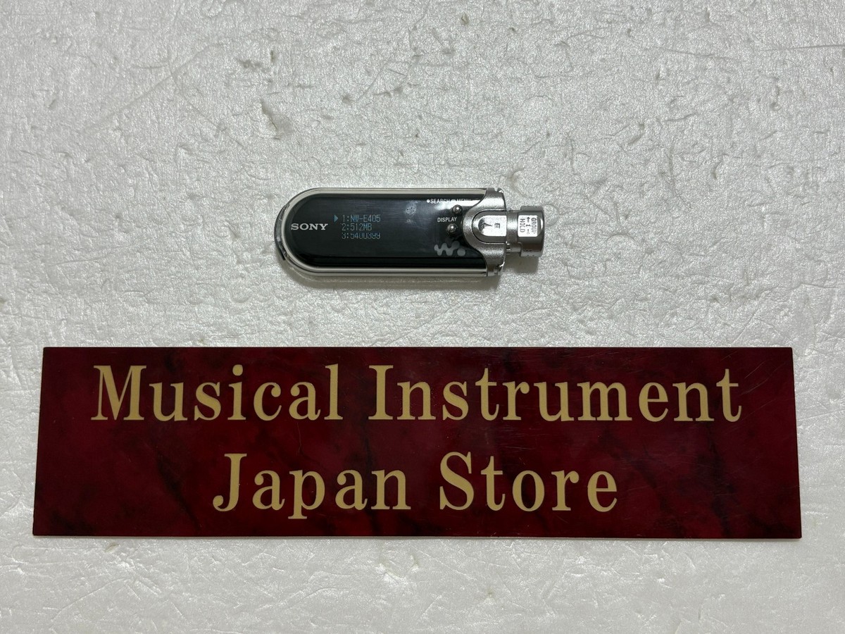 ポータブルプレーヤー SONY WALKMAN NW-E405 Black Sony Walkman NW-E405 512MB Midnight Black MP3 Portable