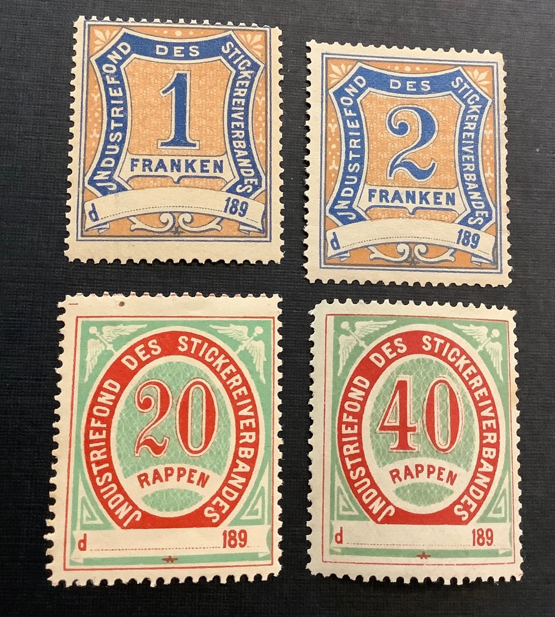 瑞士财政、印花税票| eBay