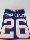 Devin Singletary Signed Custom Buffalo Bills Football Jersey
