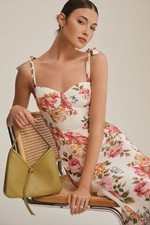 New Anthropologie Reformation Nadira Floral Print Dress Size 8