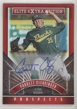 2015 Panini Elite Extra Edition Prospects Auto Garrett Cleavinger #103 Auto s3g