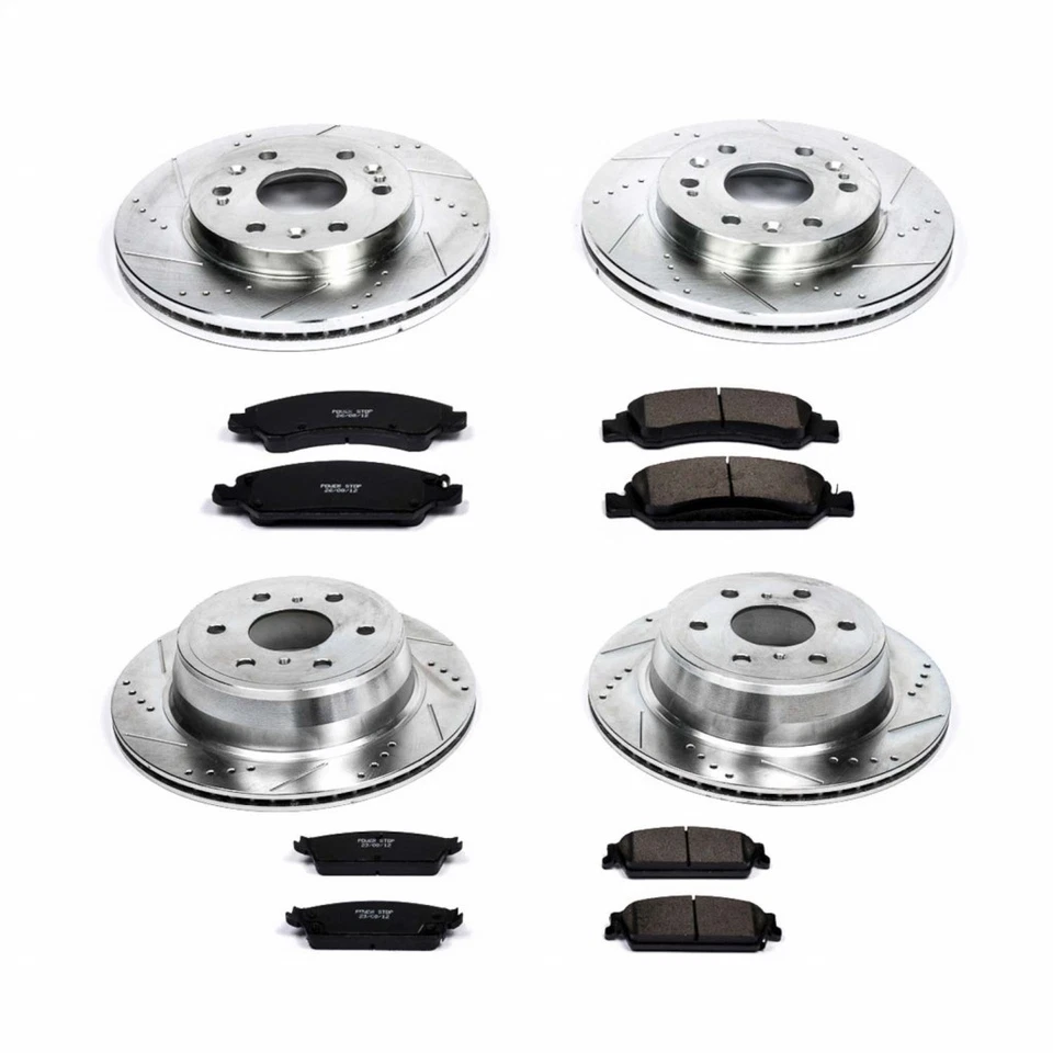 Kit de frenos Power Stop para GMC Sierra 1500 2007-2013 | Delantero y trasero | Z2 Evolution Foto 2 de 4