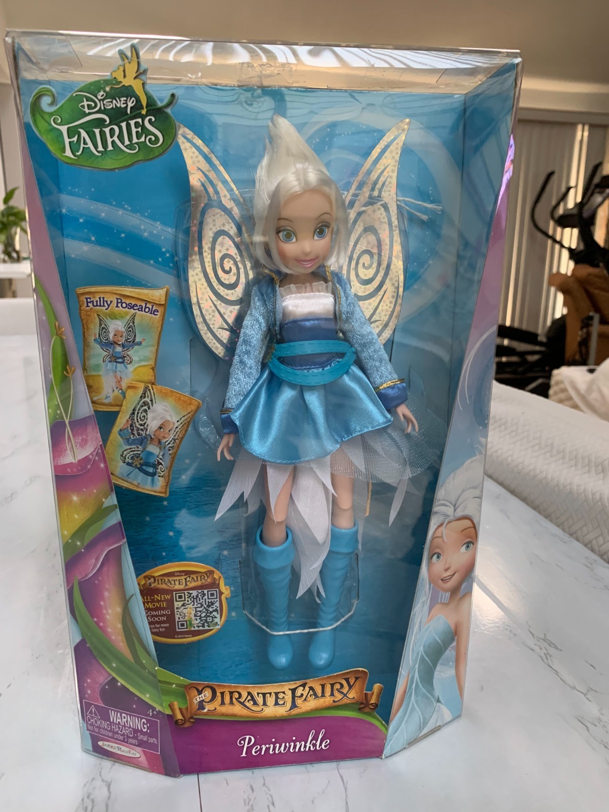 Rare Jakks Pacific Disney Fairies Pirate Fairy Periwinkle Doll