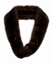 Mink Collar Stole Real Fur Scarf