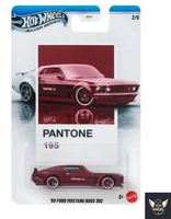 Hot Wheels - Silver Series - 69 Ford Mustang Boss Pantone 195 - #2/6 - Neu&Ovp