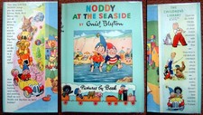 Noddy AT The Seaside (Book 7) / GENUINE FIRST EDITION / Excellent Dust Jacket