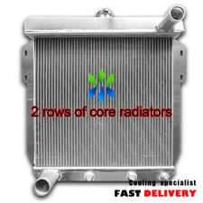 Cooling Radiator fits for 1955-1957 Ford Thunderbird T-Bird TBird 4.8L 5.1L 1956