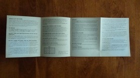 INTELLIVISION SPIKER MANUAL ONLY