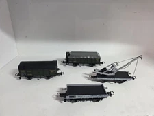 Trix K Bay Freight Car Set 21250 HO Scale DC