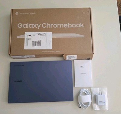 Samsung - Galaxy Chromebook Plus 15.6 with Google AI - AMOLED Intel Core 3   8GB