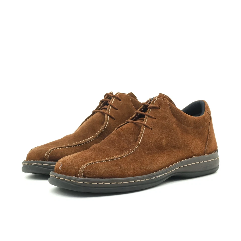 Rieker Herren B1341 Schnürschuhe Braun Wildleder Antistress Halbschuhe EU 43 - Bild 3 von 4