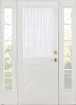 Splendor Batiste Door Panel, 56'' by 45'', White