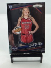 2025 Panini Prizm WNBA Lucy Olsen Rookie Variation Washington Mystics #145