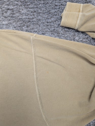 Faded Glory Henley Shirt Mens Size XL Brown Long Sleeve Cotton Tan - Picture 12 of 16