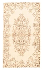 Traditional Vintage Hand-Knotted Area Rug 3'10" x 6'7" Oriental Wool Carpet