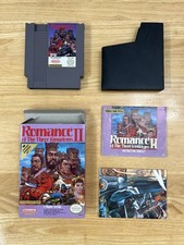 Romance of the Three Kingdoms II  Nintendo (NES) Complete In Box CIB Tested