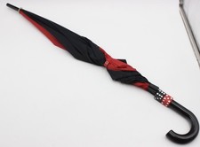 Vintage 80'S ARAMIS Black  Red Gamblers Dice Promotional Umbrella L K