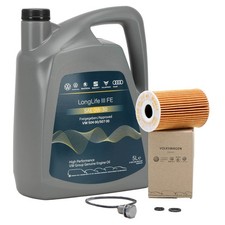 5L ORIGINAL VW Motoröl Öl 0W30 LONGLIFE III FE + Ölfilter 03L115562 1.6/2.0 TDI