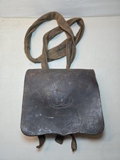 Civil War Confederate Cartridge Box  Strap - CS Marked Ammo Pouch