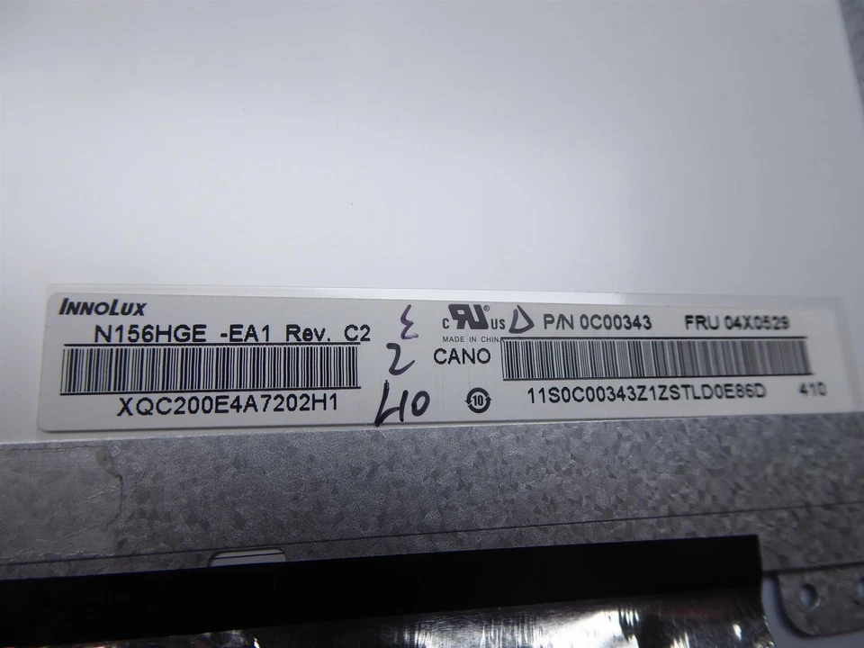 Lenovo ThinkPad T540p LED Full HD Display 15,6 matt N156HGE-EA1 30Pol. - Bild 3 von 4