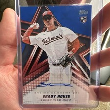 Topps 2026 Series 1 Brady House Blue 23/150 Rookie Autograph Nationals 