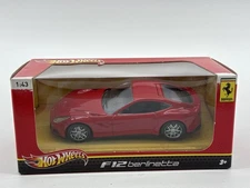 Hot Wheels Ferrari F12 Berlinetta Red 1:43 Diecast Car 2013