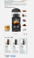 CAPXSNOB Magician2 5-in-1 Capsule Coffee Machine 20 Bar 1400W White