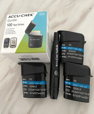 ACCU-CHEK GuideGlucose Blood Test Strips250  ct Fits Lot Link Exp 2027 apr