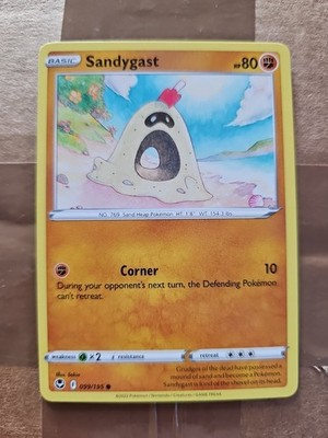 Sandygast 099/195 Swsh12: Sword & Shield-Silver Tempest Normal