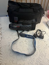Sony Handycam CCD-FX310 Video Recorder Camera W/ Case Free Shipping