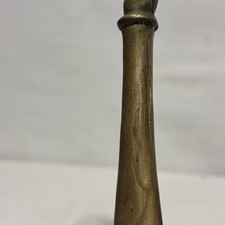 Vintage Solid Brass Horse Head Shoe Horn Equestrian Decor 11 Inch
