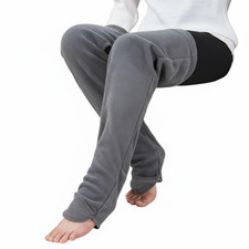 Thick Warmer Over Knee Socks, Unisex, Winter, Gray