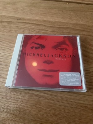 Invincible by Jackson, Michael (CD, 2001) RARE RED VERSION   READ DESC